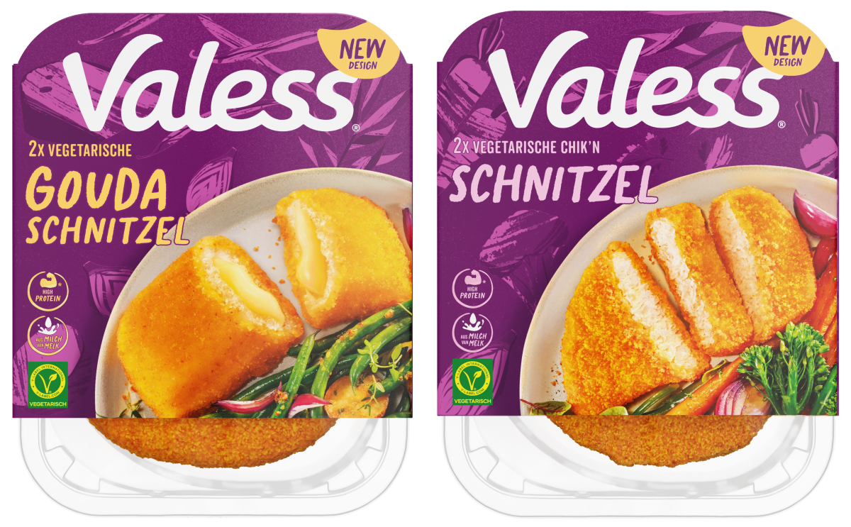 Produktpakete von Valess Vegetarische Gouda Schnitzel und Valess Vegetarische Schnitzel